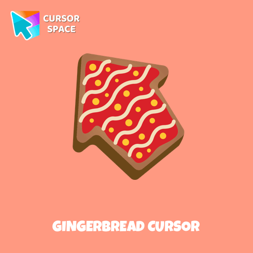Gingerbread cursor arrow cursor